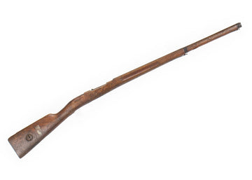 Swedish Mauser M96 1896 Rifle Hardwood Stock - Left Side Optic Cut - No Cracks