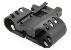 CAA AL134 Dual Flashlight / Laser Mount – Fits 1" & 3/4" Tubes