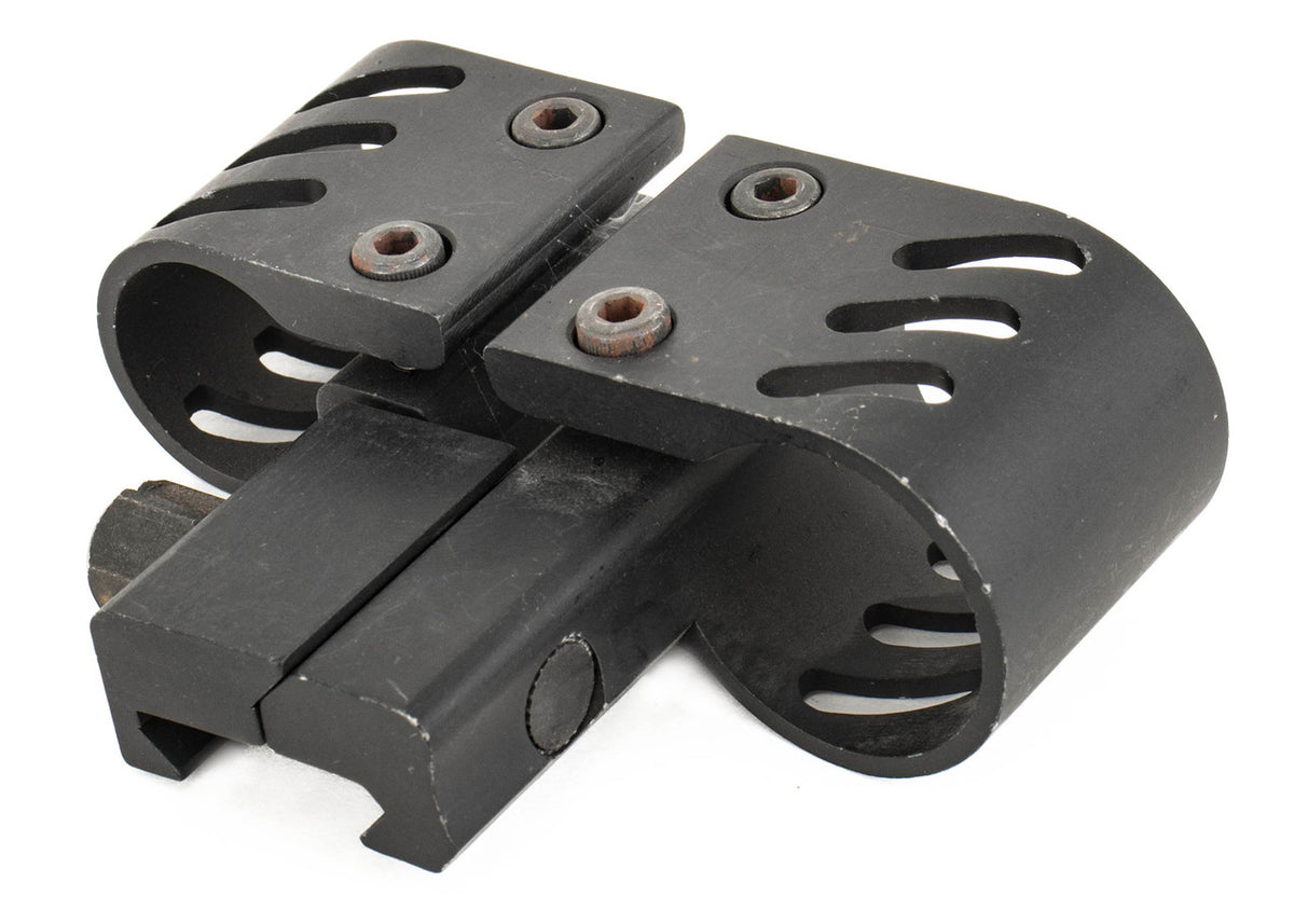 CAA AL134 Dual Flashlight / Laser Mount – Fits 1" & 3/4" Tubes