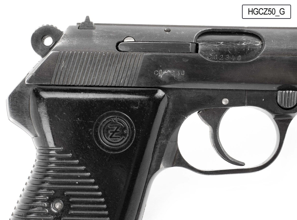 CZ vz.50 .32 ACP  3.8" Barrel Czech Police Surplus Blued Pistol , C&R Eligible