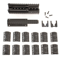AK-47 Quad Rail Handguard – Two-Piece Aluminum w/Hardware