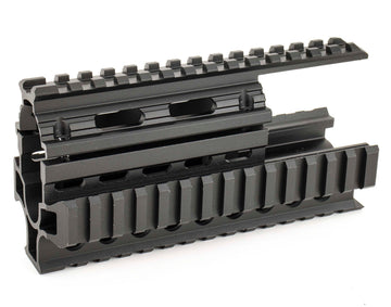 AK-47 Quad Rail Handguard – Two-Piece Aluminum w/Hardware