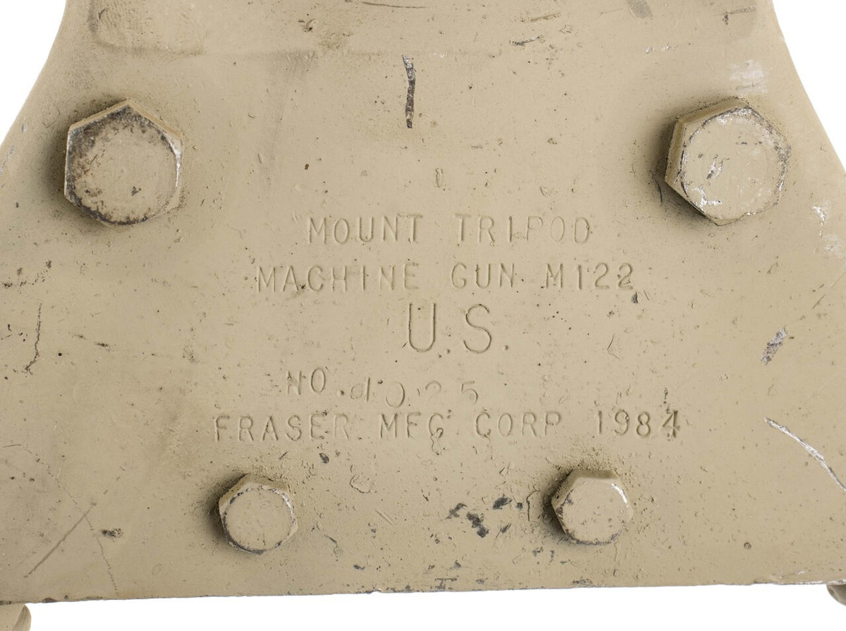 M122 Tripod with Pintle and T&E – Heavy-Duty Machine Gun Mount