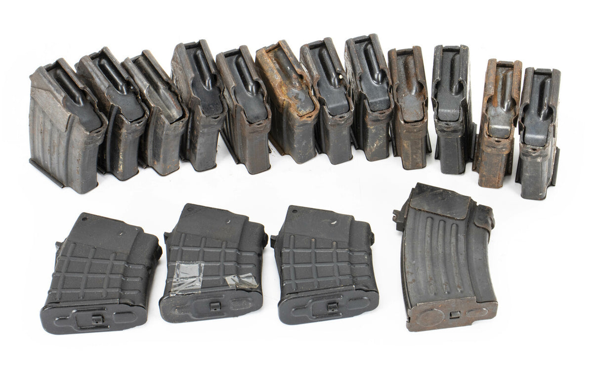 AK-47 Mixed 5rd Magazines - Qty 16