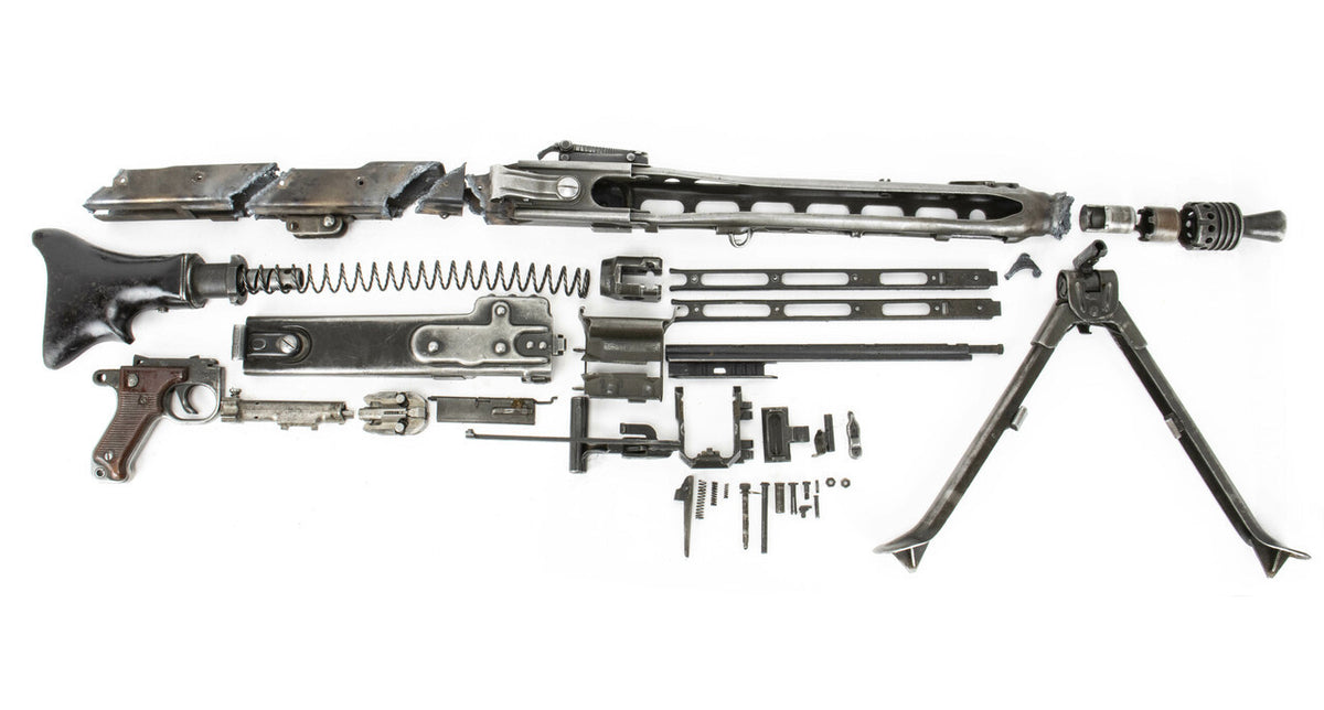 MG42 Parts Kit – WWII Era 7.62x51 NATO (.308) Original German - 34