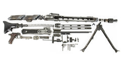 MG42 Parts Kit – WWII Era 7.62x51 NATO (.308) Original German - 34