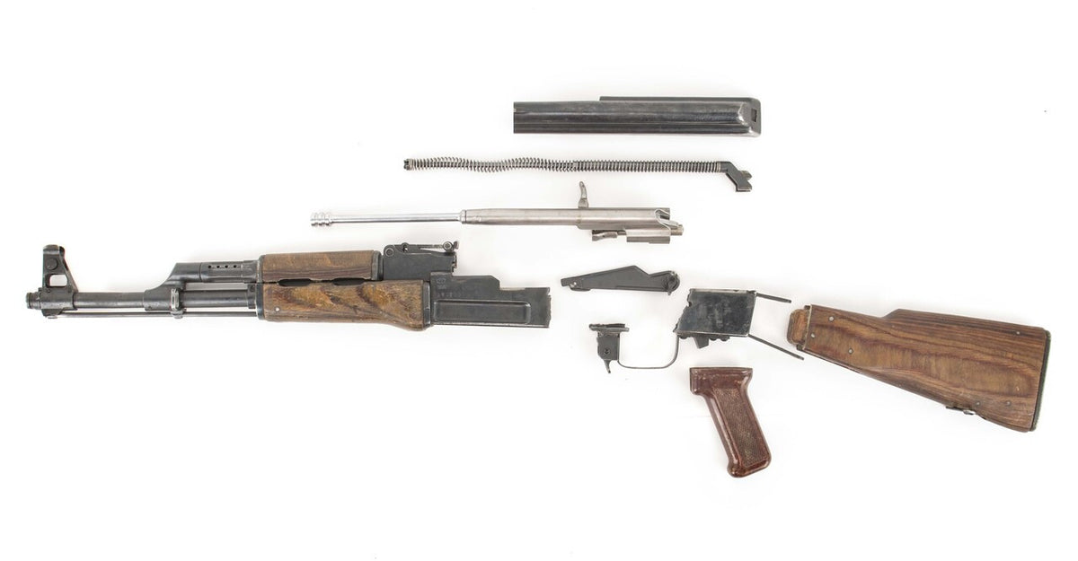 Polish Circle 11 KBK wz. 1958 Laminated Fixed Stock Milled AK Parts Kit with Original Barrel & Matching Numbers #10200