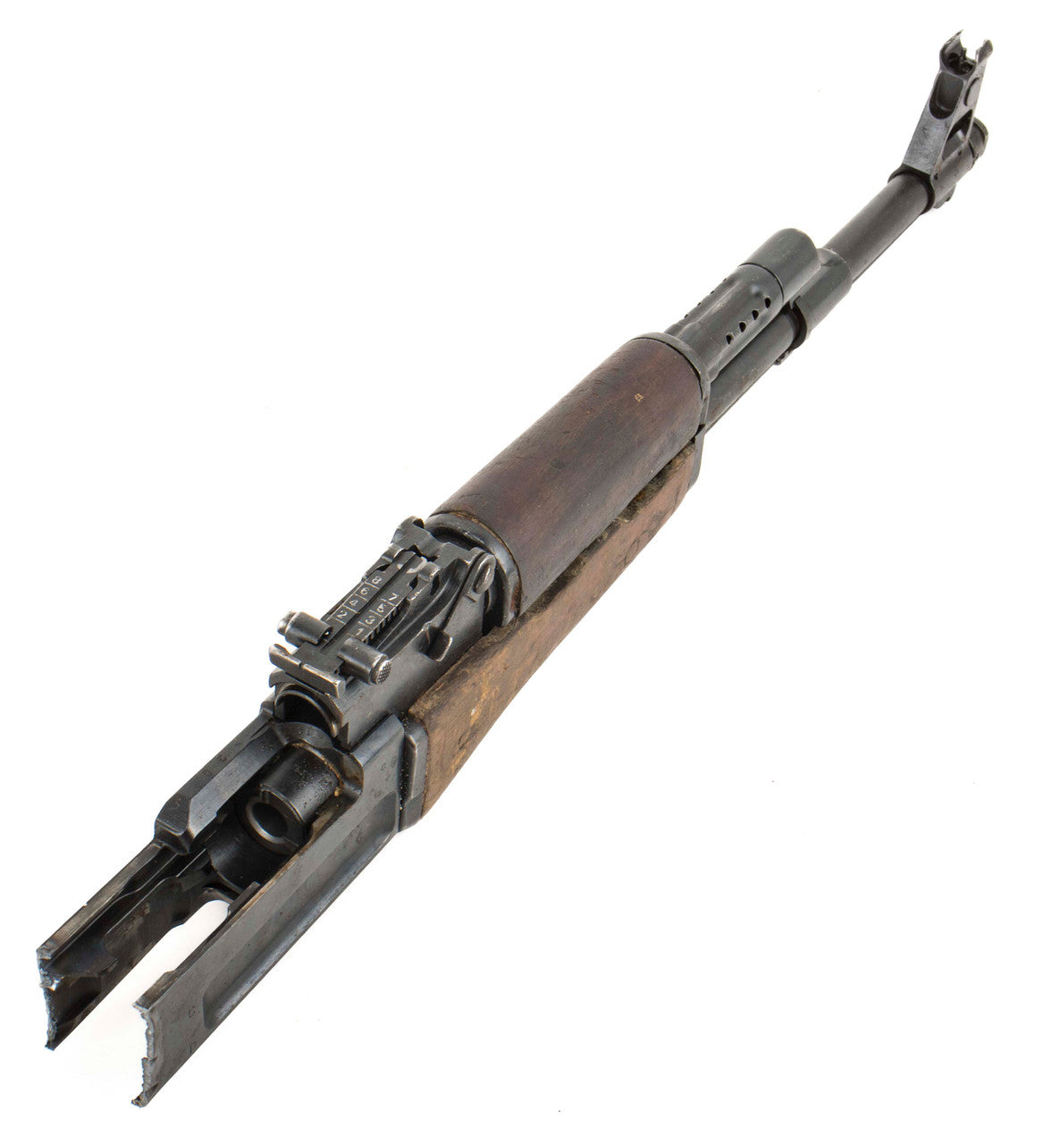 Polish Circle 11 KBK wz. 1958 Solid Fixed Stock Milled AK Parts Kit with Original Barrel & Matching Numbers #03635