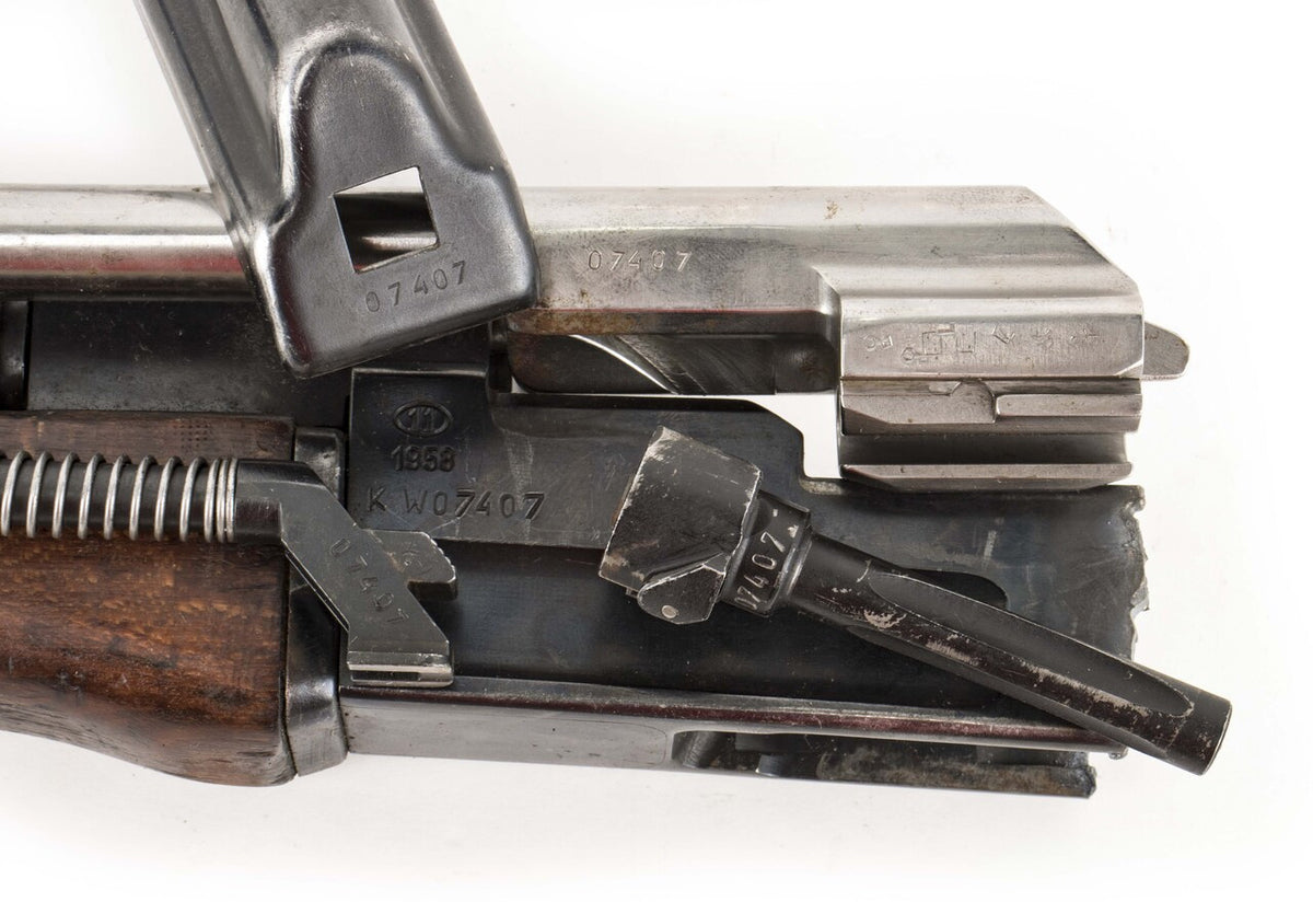 Polish Circle 11 KBK wz. 1958 Solid Fixed Stock Milled AK Parts Kit with Original Barrel & Matching Numbers #07407
