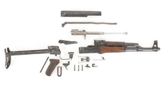Polish Circle 11 KBK wz. 1961 Underfolder Stock Milled AK Parts Kit with Original Barrel & Matching Numbers #01382