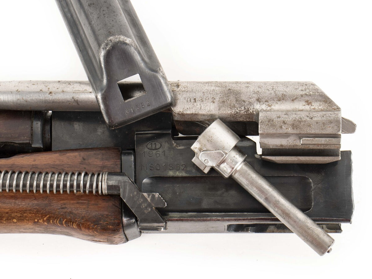 Polish Circle 11 KBK wz. 1961 Underfolder Stock Milled AK Parts Kit with Original Barrel & Matching Numbers #01382