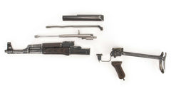 Polish Circle 11 KBK wz. 1960 Underfolder Stock Milled AK Parts Kit with Original Barrel & Matching Numbers #11540