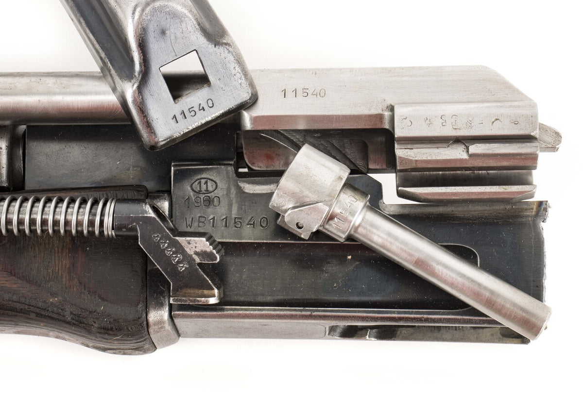 Polish Circle 11 KBK wz. 1960 Underfolder Stock Milled AK Parts Kit with Original Barrel & Matching Numbers #11540