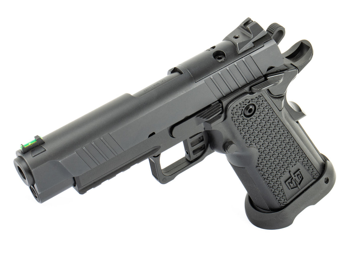 Military Armament Corp MAC 9 DS 9mm 17+1 4.25" QPQ Tennifer Barrel, Optics Ready Slide, Aluminum Magwell
