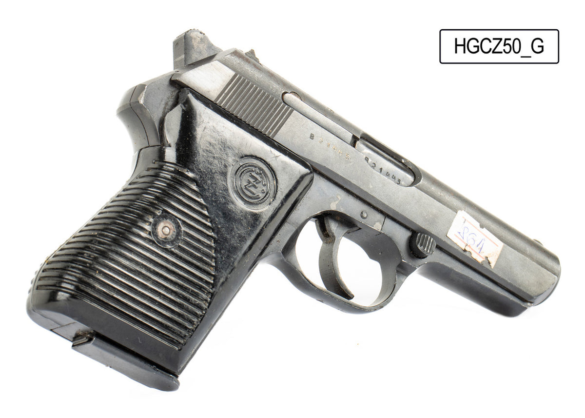 CZ vz.50 .32 ACP  3.8" Barrel Czech Police Surplus Blued Pistol , C&R Eligible