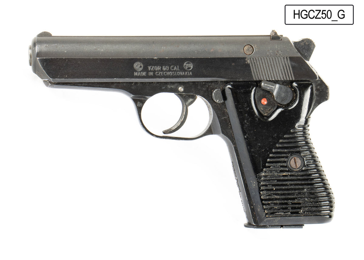 CZ vz.50 .32 ACP  3.8" Barrel Czech Police Surplus Blued Pistol , C&R Eligible