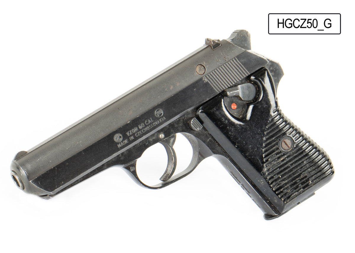 CZ vz.50 .32 ACP  3.8" Barrel Czech Police Surplus Blued Pistol , C&R Eligible