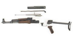 Polish Circle 11 KBK wz. 1960 Underfolder Stock Milled AK Parts Kit with Original Barrel & Matching Numbers #13821