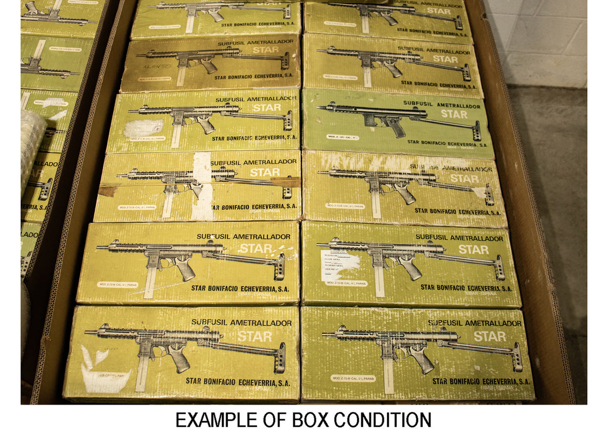 Spanish Star Z-70B Parts Kit 9mm Parabellum - With 20 Rd & 30 Rd Magazines - Intact Barrel in Original Box - Surplus