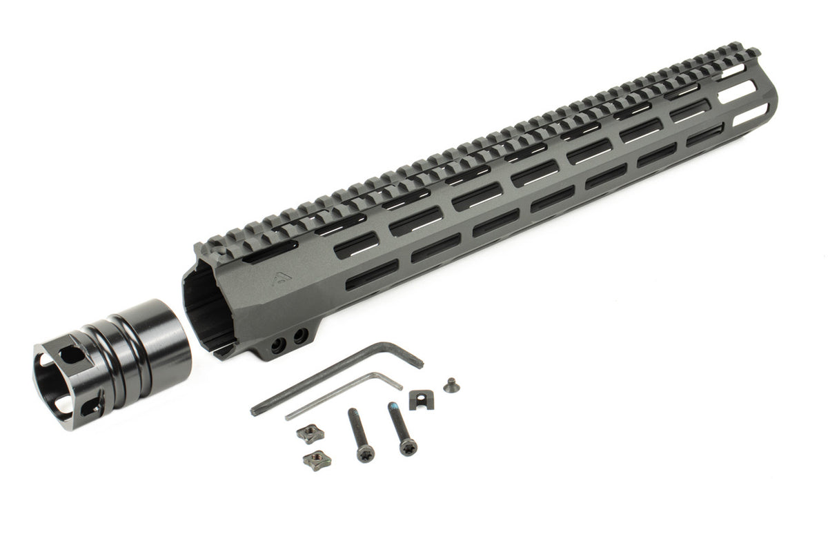 15" AR-10 .308 Low-Profile M-Lok Free Float Handguard