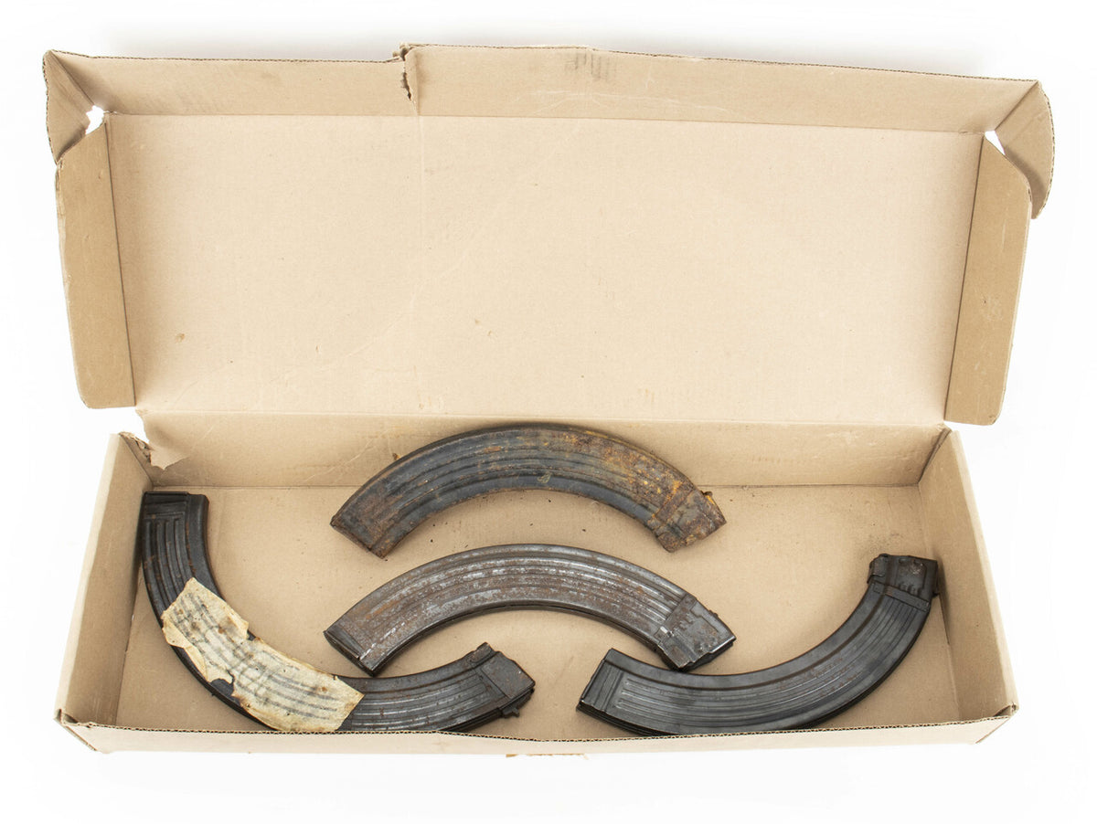 AK-47 Steel Magazines - Min. 50 Round Capacity - Qty 4
