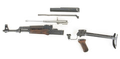 Polish Circle 11 KBK wz. 1959 Underfolder Stock Milled AK Parts Kit with Original Barrel & Matching Numbers #15193