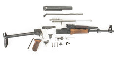 Polish Circle 11 KBK wz. 1961 Underfolder Stock Milled AK Parts Kit with Original Barrel & Matching Numbers #16537