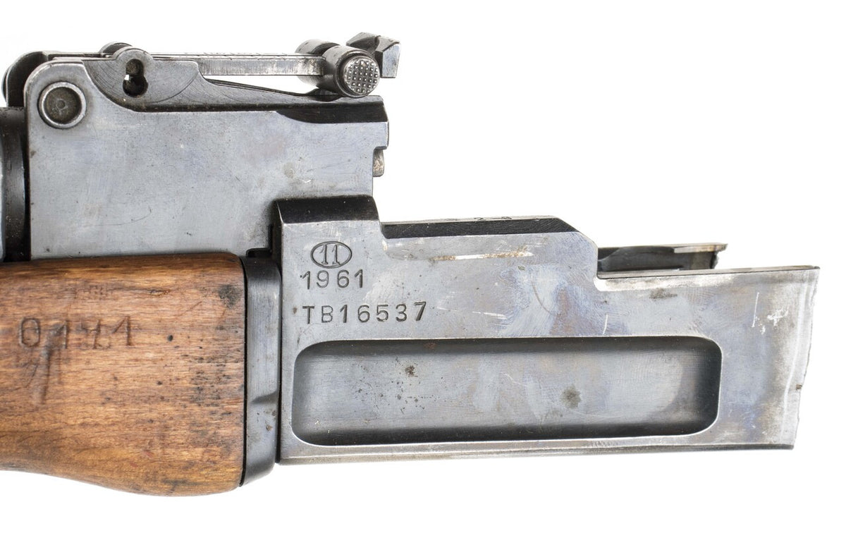 Polish Circle 11 KBK wz. 1961 Underfolder Stock Milled AK Parts Kit with Original Barrel & Matching Numbers #16537
