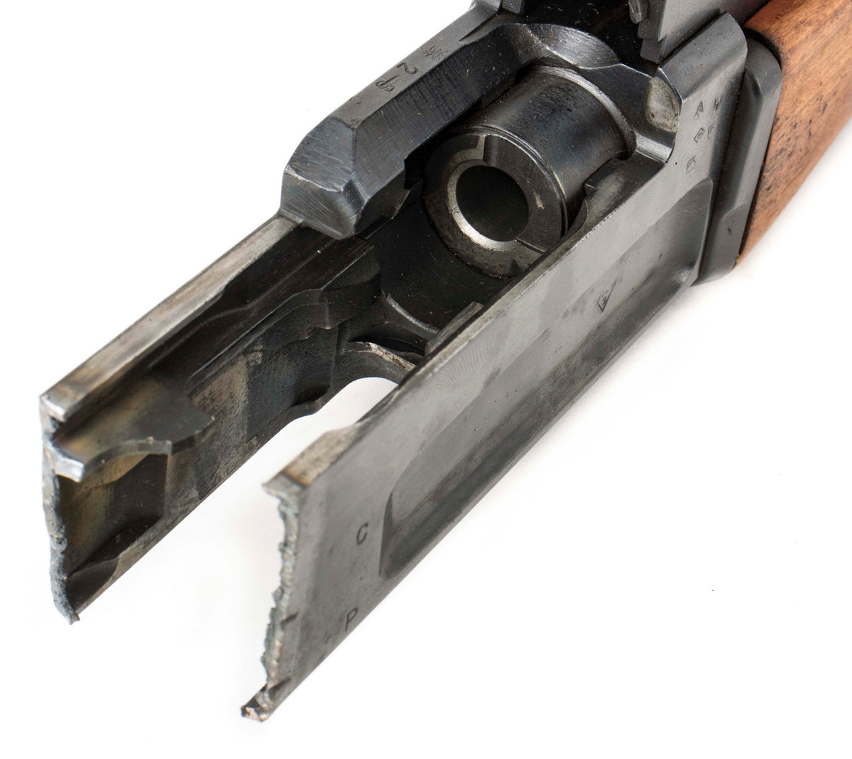 Polish Circle 11 KBK wz. 1961 Underfolder Stock Milled AK Parts Kit with Original Barrel & Matching Numbers #16537