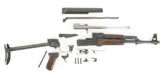 Polish Circle 11 KBK wz. 1959 Underfolder Stock Milled AK Parts Kit with Original Barrel & Matching Numbers #14645