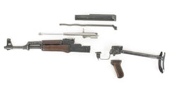 Polish Circle 11 KBK wz. 1959 Underfolder Stock Milled AK Parts Kit with Original Barrel & Matching Numbers #14645