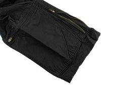 MIL-TEC Black Pre-Washed Cotton Pilot Cargo Pants