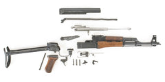 Polish Circle 11 KBK wz. 1958 Underfolder Stock Milled AK Parts Kit with Original Barrel & Matching Numbers #02221