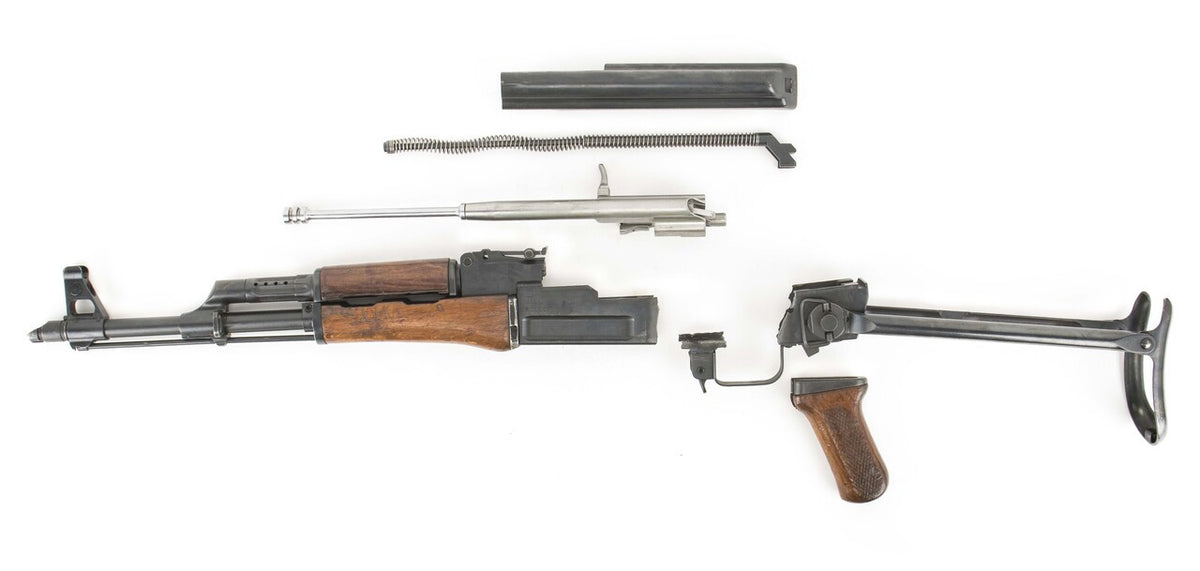 Polish Circle 11 KBK wz. 1958 Underfolder Stock Milled AK Parts Kit with Original Barrel & Matching Numbers #02221