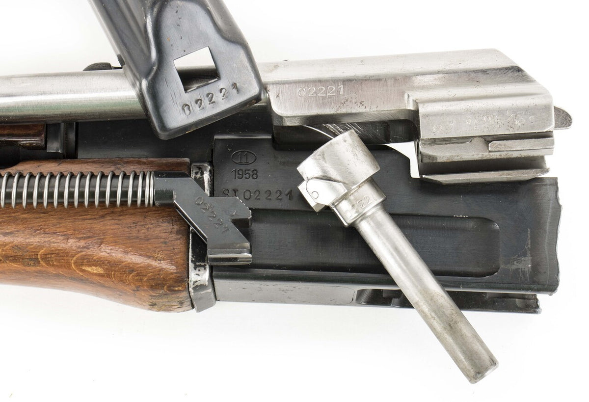 Polish Circle 11 KBK wz. 1958 Underfolder Stock Milled AK Parts Kit with Original Barrel & Matching Numbers #02221