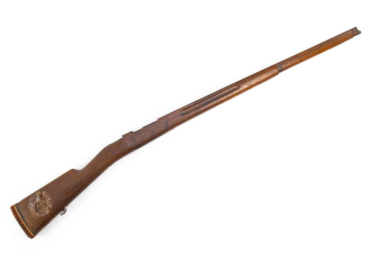Original Swedish Mauser M96 Rifle Hardwood Stock - Rubber Butt Pad