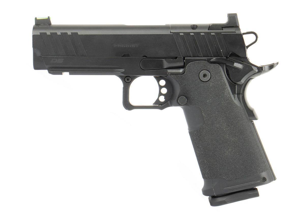 Springfield Armory 1911 DS Prodigy Compact 9mm Luger 20+1 4.25" Match Grade Bull Barrel Black Cerakote Optic Ready Slide Steel Frame
