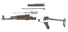 Polish Circle 11 KBK wz. 1962 Underfolder Stock Milled AK Parts Kit with Original Barrel & Matching Numbers #01684
