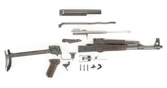 Polish Circle 11 KBK wz. 1961 Underfolder Stock Milled AK Parts Kit with Original Barrel & Non-Matching Numbers #19936