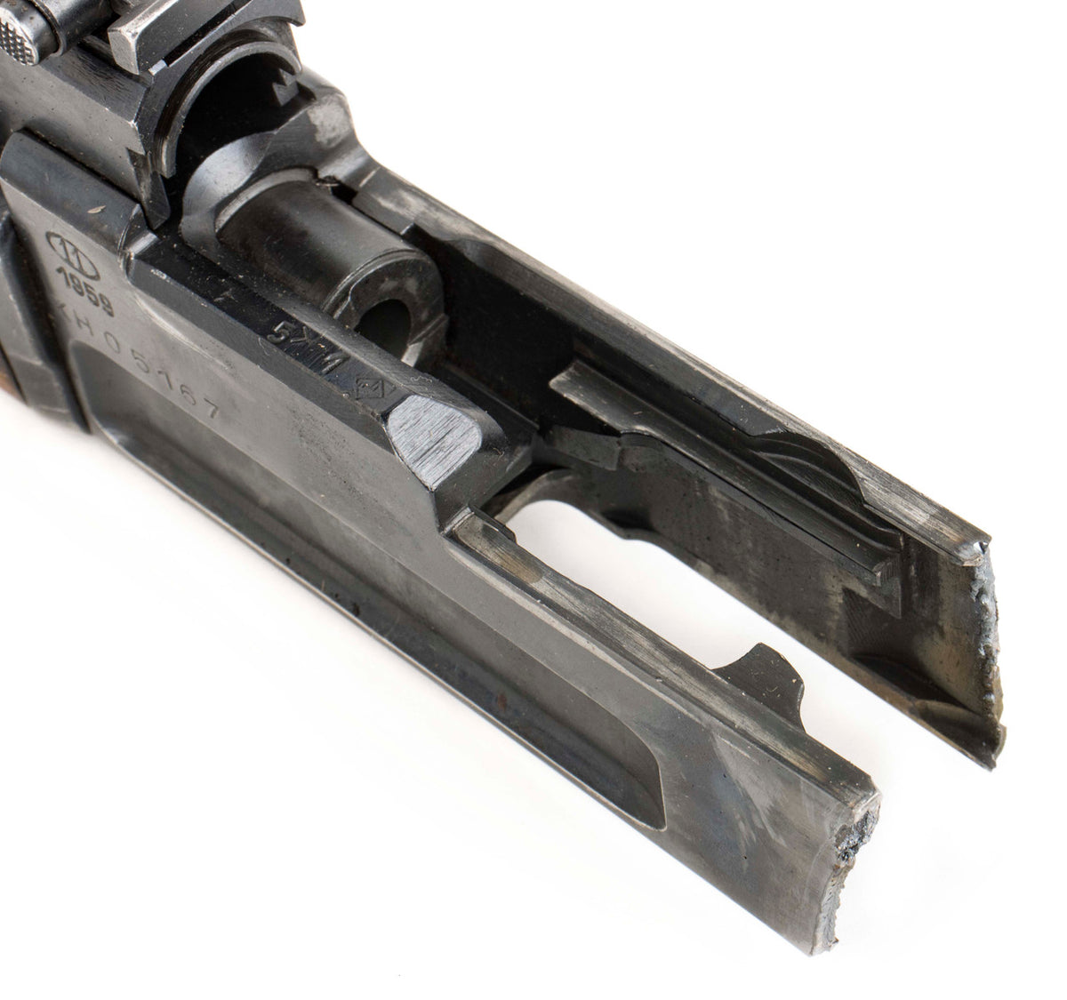 Polish Circle 11 KBK wz. 1959 Underfolder Stock Milled AK Parts Kit with Original Barrel & Non-Matching Numbers #05167