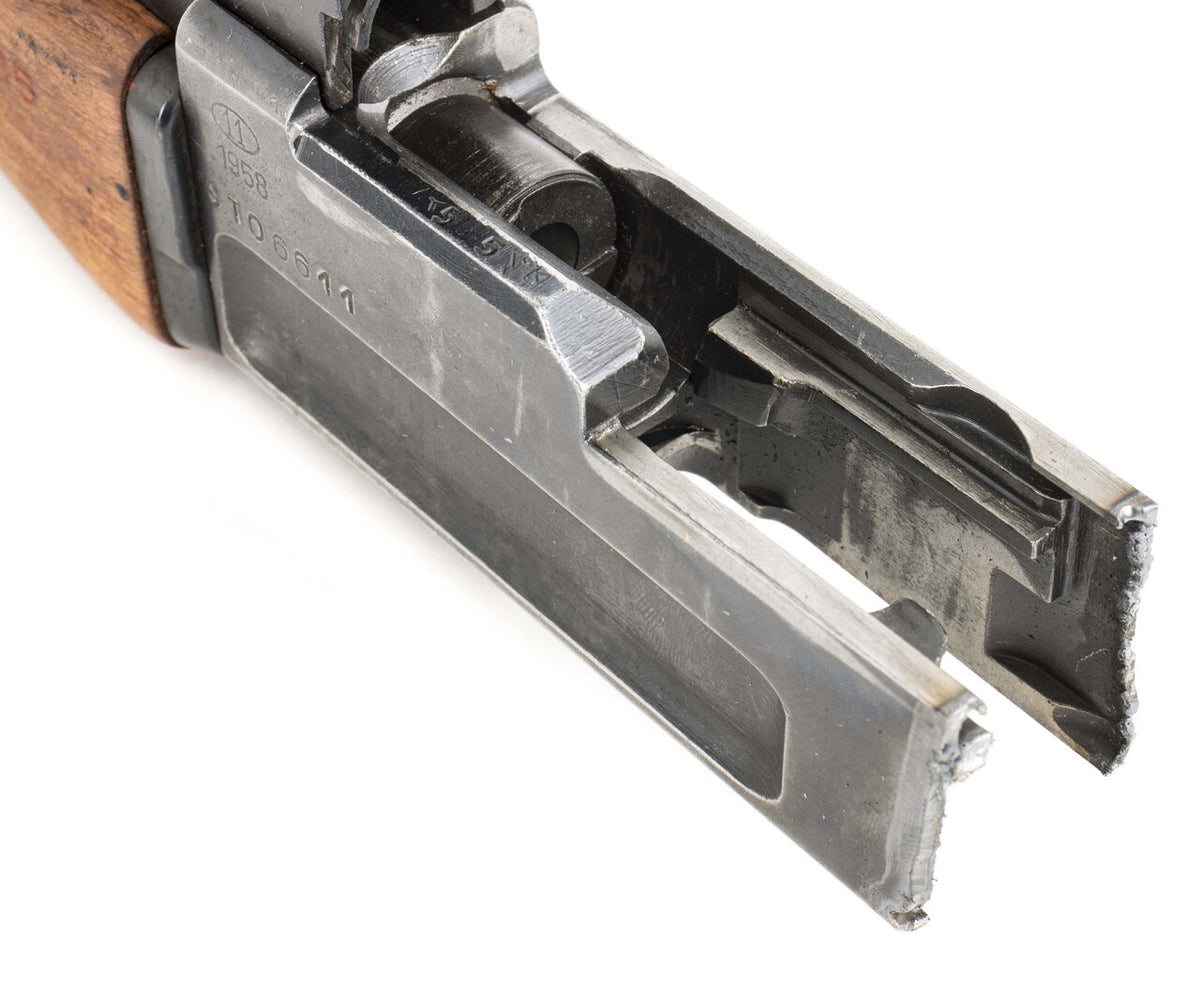Polish Circle 11 KBK wz. 1958 Underfolder Stock Milled AK Parts Kit with Original Barrel & Non-Matching Numbers #06611