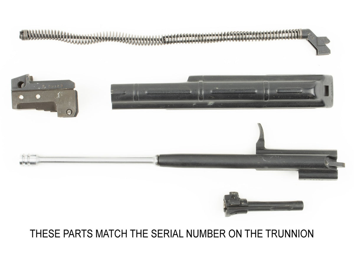 Hungarian AK63F Fixed Stock Parts Kit with Intact Barrel 7.62x39 - Matching Serial Numbers