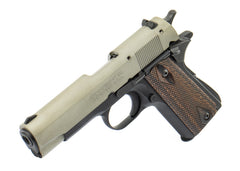 Browning 1911 A1 CA Compliant Compact Frame 22 LR 10+1 3.63" Stainless Steel Barrel Gray Anodized Serrated Slide Matte Black Alloy Frame w/Beavertail