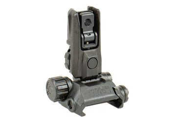 Magpul MBUS Pro LR Rear Sight AR Platform Black Melonite QPQ Adjustable Steel