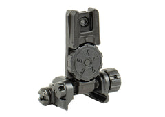Magpul MBUS Pro LR Rear Sight AR Platform Black Melonite QPQ Adjustable Steel