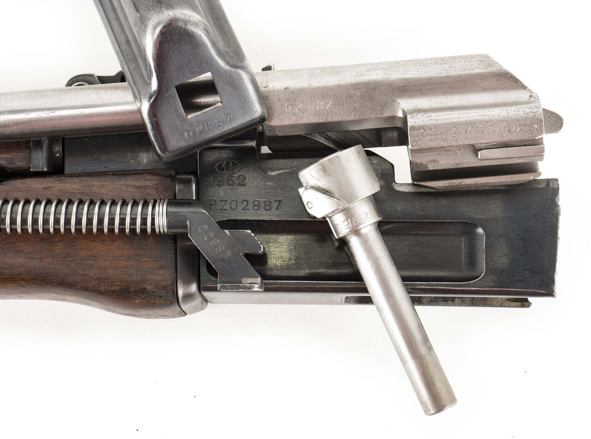 Polish Circle 11 KBK wz. 1962 Underfolder Stock Milled AK Parts Kit with Original Barrel & Matching Numbers #02887