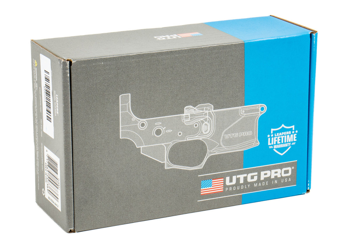 UTG PRO AR15 Ambi Billet Lower Receiver 7075-T6 - Black