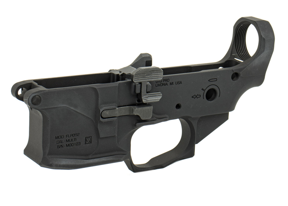 UTG PRO AR15 Ambi Billet Lower Receiver 7075-T6 - Black