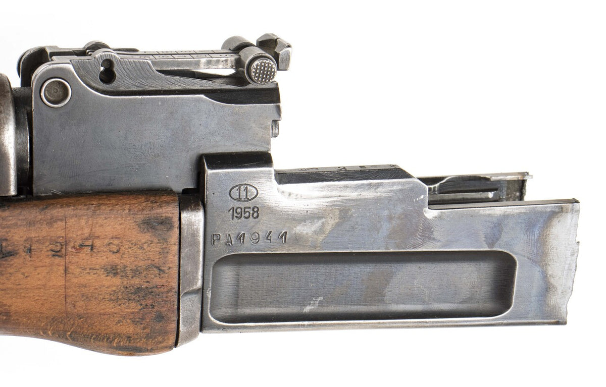 Polish Circle 11 KBK wz. 1958 Underfolder Stock Milled AK Parts Kit with Original Barrel & Non-Matching Numbers #1941