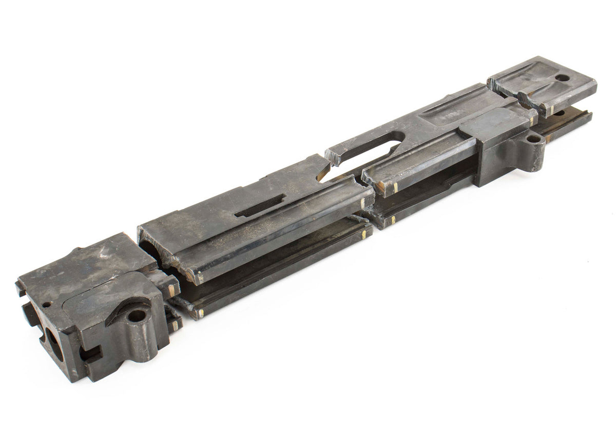 Polish CKM wz. 43 "SG-43 Goryunov" 7.62x54R Parts Kit - Cegielski Build with Original Intact Barrel & Wheeled Carriage Mount and Shield